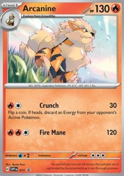 Arcanine Cosmos Holo