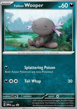Paldean Wooper Cosmos Holo