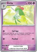 Kirlia- Cosmo Holo
