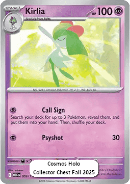 Kirlia- Cosmo Holo