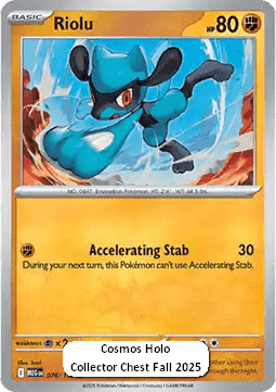 Riolu- Cosmo Holo