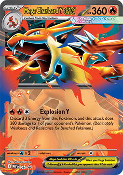 Mega Charizard Y Ex (MEP030)