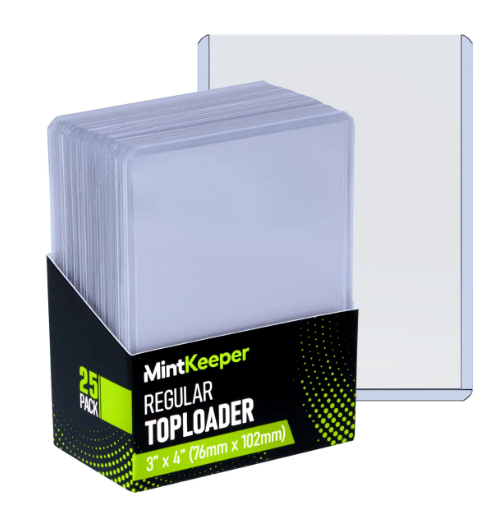 MintKeeper - Card Toploaders - Regular 35pt 3"x4" x25