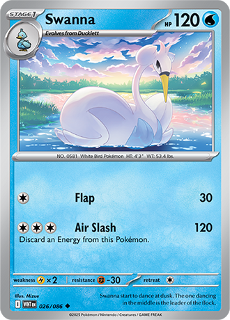 White Flare Reverse Holos
